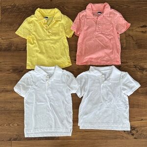 Bundle of toddler boy polo shirts, size 3T
